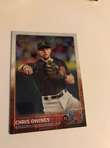 2015 Topps Series 1 Rainbow Foil #63 Chris Owings. Diamondbacks - Picture 1 of 1