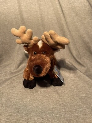 WEBKINS Ganz HM137 Reindeer Plush Stuffed Animal (Item D048) - Image 1 of 4