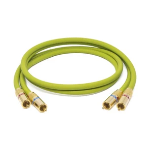 VAN DEN HUL THE WAVE Coppia di cavi di segnale RCA Stereo terminato custom NUOVO - Zdjęcie 1 z 4