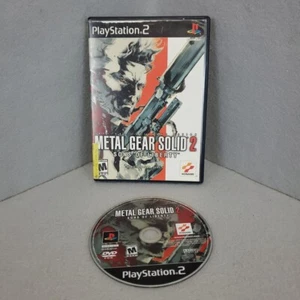 Metal Gear Solid 2: Sons of Liberty (Sony PlayStation 2, 2001) MISSING BOOKLET - Picture 1 of 4