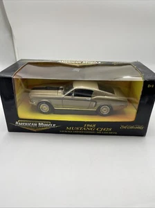 #32409 American Muscle Gold 1968 Ford Mustang CJ428 DieCast 1/18 - Picture 1 of 13