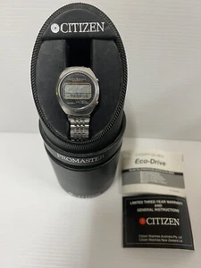Vintage Citizen Pro master Watch Men’s Silver Watch With Manual - Picture 1 of 7
