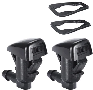 2PCS Windshield Washer Nozzle Kit – Universal Front Windshield Sprayer Replaceme - Picture 1 of 7