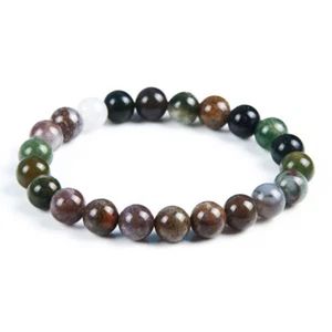 Armband Aus Stein Natürliche IN Perle D'Tigerauge Tiger IN 8mm - Bild 1 von 1