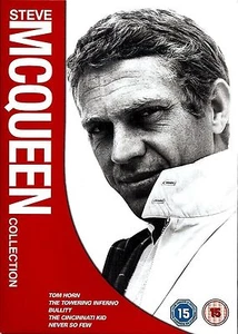 Steve McQueen Complete Collection Classic Movies 5-Disc Box Set Sealed UK R2 DVD - Picture 1 of 12