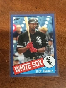 ELOY JIMENEZ 2020 Topps Series 1 1985 Insert Blue Parallel SP #85-31 White Sox - Picture 1 of 2