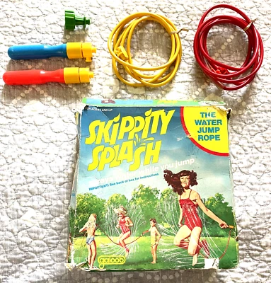 Skippity всплеск открытый воды прыжок веревки спрей игры игрушка винтажный 80-х Summer GALOOB - Изображение 1 из 4