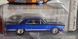Hot Wheels 2006 Holiday Rods Blue 1965 Pontiac GTO 1:64 Diecast. HTF.  - Picture 1 of 7