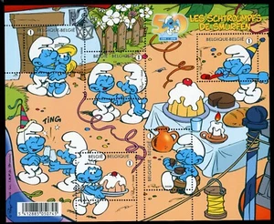 Timbres - Belgique - Les Schtroumpfs - 2008 (83OK) - Picture 1 of 1