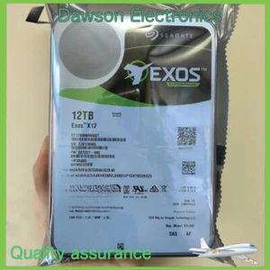 Disque dur SAS 3,5" ST12000NM0027 Seagate Exos 12 Go/s X12 12 To 7,2K 256 Mo - Photo 1/3