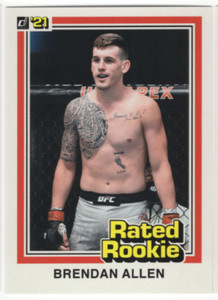 2021 Panini Instant UFC Rated Rookie Retro Set #5 Brendan Allen - NM-MT