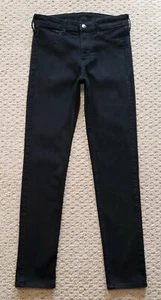 Leggings de mezclilla elásticos al tobillo ajustados H&M para mujer talla 28 x 27,5 negros - Imagen 1 de 5