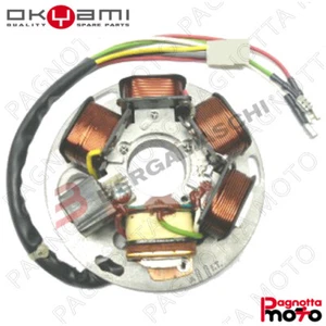 STATORE 5 BOBINE CON. 4 FILI 3 FASTON PIAGGIO VESPA PX E ARCOBALENO 200 1981>97 - Foto 1 di 1