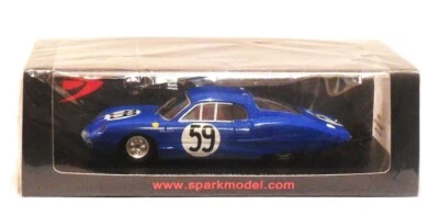 1/43 Spark S5684 Alpine M63B # 59 Masson / Zeccoli 20th 1964 Le Mans 24 Hour - Image 1 of 2