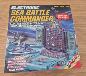 ELECTRONIC SEA BATTLE COMMANDER GAME TOY STRATEGIC NAVAL BATTLE GAME - Picture 1 of 5
