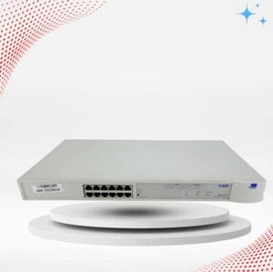 1661-010-000-3.00 3Com SuperStackII Dual Speed HUB 500 12 Port Switch W/ O Ear - Picture 1 of 13