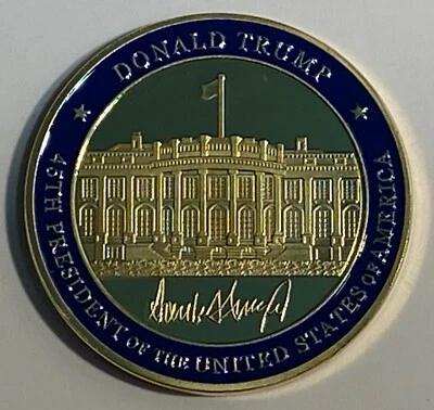 Donald Trump 2017 "45th Presidential Seal" Coin - Golf Ball Marker