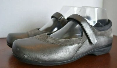 Abeo Amie $110 Women's Mary Jane Comfort Shoes Size 8.5 Leather Gray  - Image 1 of 4