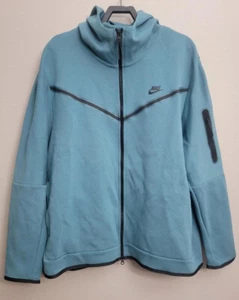 Nike Sportswear Tech Fleece Hoodie Sweater Jacket Mens Size XXXL CU4489 381 New - Picture 1 of 5