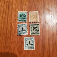1920-1923 VARIOUS (USED) GERMAN REALM STAMPS *** RARE***