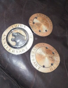 1997 Mercury Cougar THIRTIETH ANNIVERSARY, Pillar Badges - Picture 1 of 9