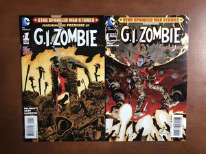 Star Spangled War Stories G.I. Cómic Zombie #1 y 2 (2014) 9,2 casi nuevo DC edición clave - Imagen 1 de 12