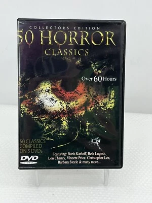 50 Horror Classics (DVD, 4-Disc Set, Collector's Edition, 2005) - Image 1 of 2