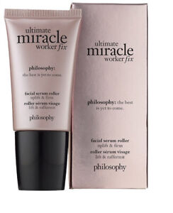 Philosophy Ultimate Miracle Worker Fix Facial Serum Roller 1oz / 30ml New In Box