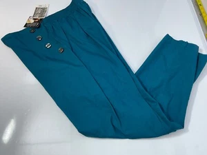 New SALE WOMEN’S size M Black History Month blue PANTS Target - Picture 1 of 8