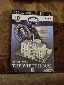 Open Box Sealed Pieces The White House 3D Puzzle - 64 Pieces - Washington DC  - Picture 1 of 4