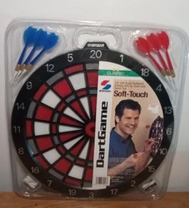 Sportcraft 14” Soft Touch Dartboard With Darts Model 79047 New - Picture 1 of 3