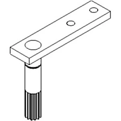 398281R3 New Upper Shaft Fits Case IH Tractor 756 766 1066 1256 1456 1466 1468 + - Image 1 of 4