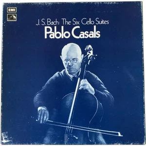 J S Bach The Six Cello Suites Pablo Casals EMI Box Set - Picture 1 of 24