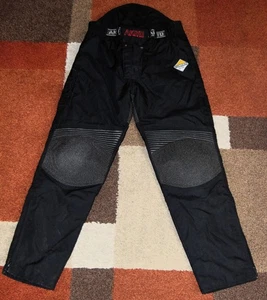 Akito Cordura Motorcycle Trousers Armoured – Black – Size S – CE Knee Protection - Picture 1 of 10