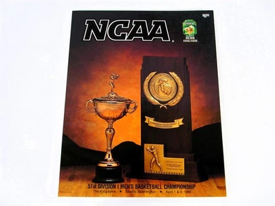 1989 NCAA Division I Men's Basketball Final Four Championship Program - Image 1 of 2