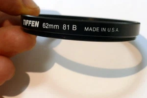 Tiffen 81B 62mm Lens Filte made in USA - Picture 1 of 5