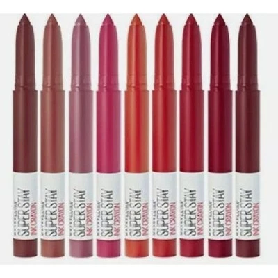 Maybelline Superstay Ink Crayon Lippenstifte - Wählen Sie Ihre Farbe - Bild 1 von 2