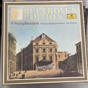 Beethoven Edition 9 Symphonien Karl Bohm Deutsche Grammophon 8 LP Vinyl Box Set - Picture 1 of 17