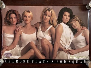 Vintage 1994 Melrose Place’s Bod Squad Poster-Rolling Stone Cover Photo 23x35” - Picture 1 of 8