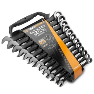 GEARWRENCH 9412BE 12pce Combination Ratchet Spanner Set, Tool Kit, Heavy Duty - Picture 1 of 1
