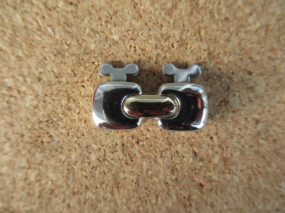 TIFFANY & Co. Reloj Eslabón 19mm Tesoro Nuevo Tipo Para Hombres 18K/SS Genuino Banda Pulsera Foto 1 de 4