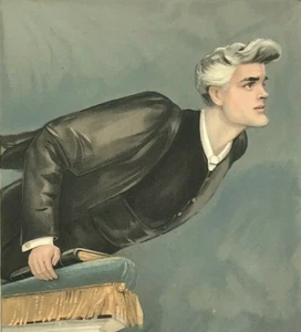 Frearless Vanity Fair print Reginald John Campbell Original litho colour 1904 - Imagen 1 de 3