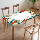 New Multicolour Ironable Flower Cluster Band Elastic Band Square Tablecloth