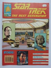 Star Trek The Next Generation #8 - Marvel Comics Group UK 8 March 1991 FN 6.0