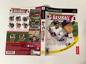 *Slip Case Art Only* MLB Backyard Baseball PS2 Playstation 2 Sleeve Insert *OEM* - Picture 1 of 2