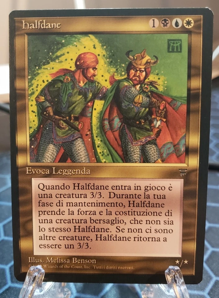Magic The Gathering Halfdane Legends Near Mint Italian - Image 1 of 1
