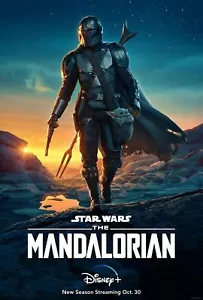 Póster impreso de The Mandalorian serie de televisión Star Wars 2020 27x40 - Imagen 1 de 1