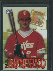 PAUL KONERKO 1998 MEJOR PROMOCIÓN TARJETA DE NOVATO DE BÉISBOL RC - Imagen 1 de 1