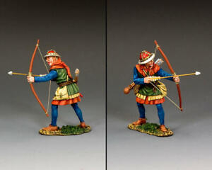 KING & COUNTRY MEDIEVAL KNIGHTS & SARACENS MK218 CRUSADER ARCHER STANDING READY