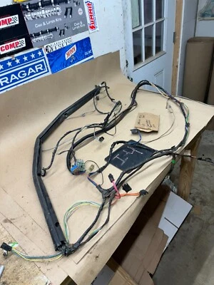 1982-1992 TRANS AM FIREBIRD ALFOMBRA INTERIOR CABLEADO ARNÉS CABLES CABINA AIRE ACONDICIONADO Foto 1 de 4